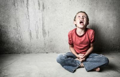 screaming child