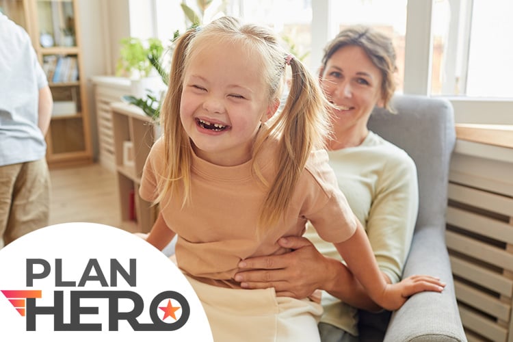 A family that is plan managed by Plan Hero