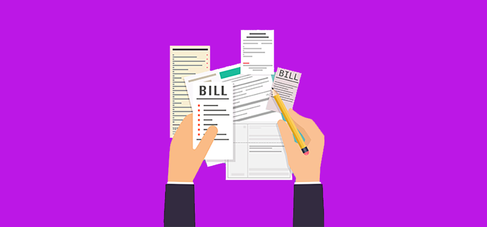 People holding bills