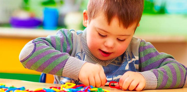 child playing